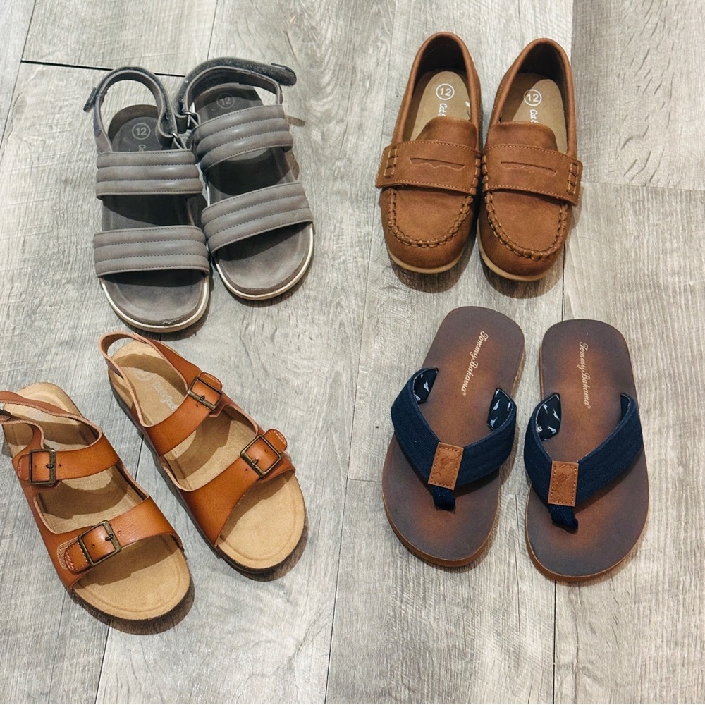 Little boys shoes size 12 bundle